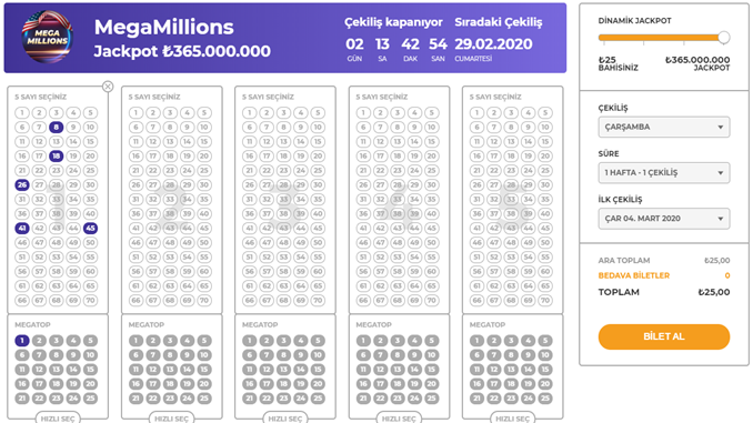 Mega Millions oyna